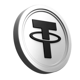 Image du jeton Tether USDT dans la plateforme, section Information